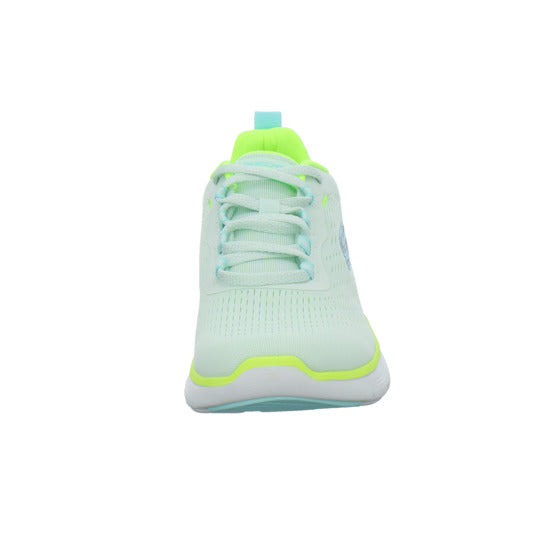 Skechers FLEX APPEAL Schnürhalbschuhe Hellgrün - 360° Ansicht