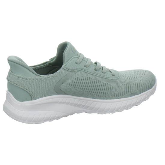 Skechers SLIP INS BOBS Schnürhalbschuhe Hellgrün - 360° Ansicht