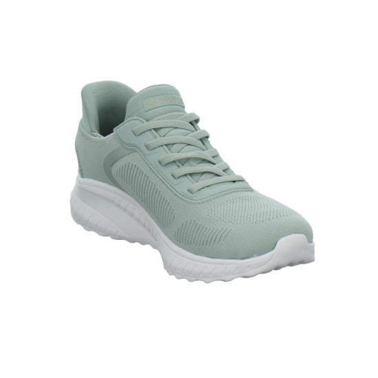 Skechers SLIP INS BOBS Schnürhalbschuhe Hellgrün - 360° Ansicht