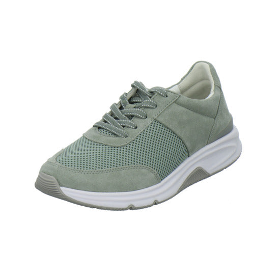 Gabor Comfort Rolling Soft Schnürhalbschuhe Hellgrün - 360° Ansicht