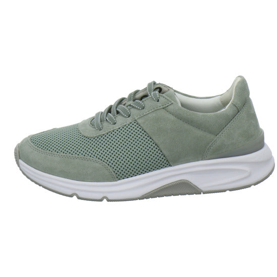 Gabor Comfort Rolling Soft Schnürhalbschuhe Hellgrün - 360° Ansicht