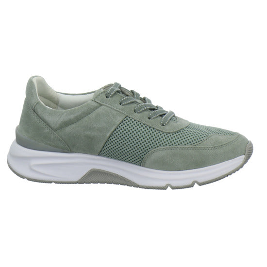 Gabor Comfort Rolling Soft Schnürhalbschuhe Hellgrün - 360° Ansicht