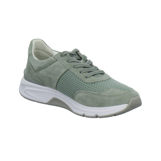 Gabor Comfort Rolling Soft Schnürhalbschuhe Hellgrün - 360° Ansicht