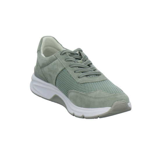 Gabor Comfort Rolling Soft Schnürhalbschuhe Hellgrün - 360° Ansicht