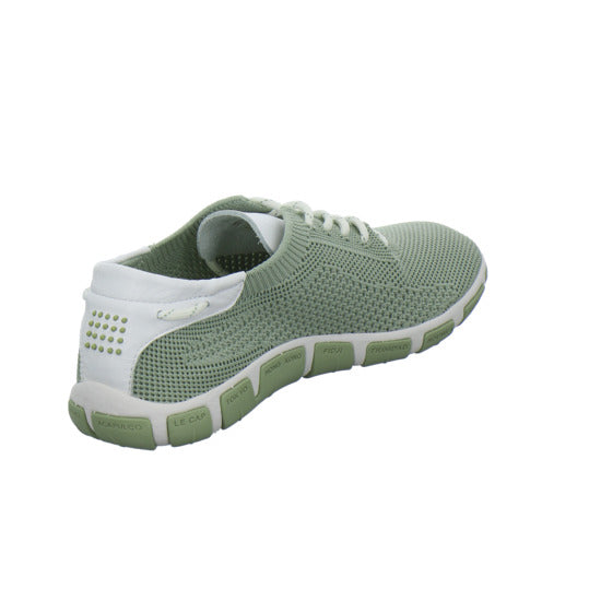 TBS Schnürhalbschuhe Hellgrün - 360° Ansicht