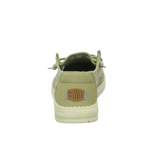 Hey Dude Sneaker Damen Wendy Sequin Lace Hellgrün