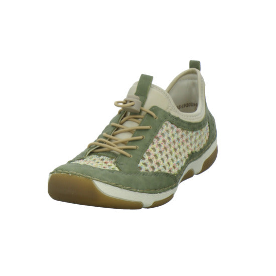 Rieker Sneaker Damen Grün-kombi