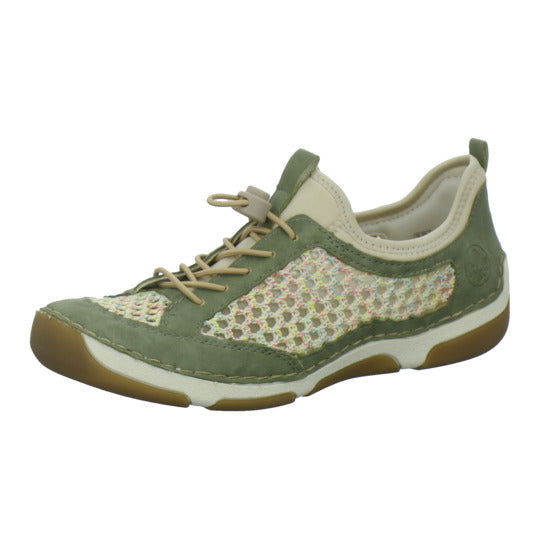 Rieker Sneaker Damen Grün-kombi