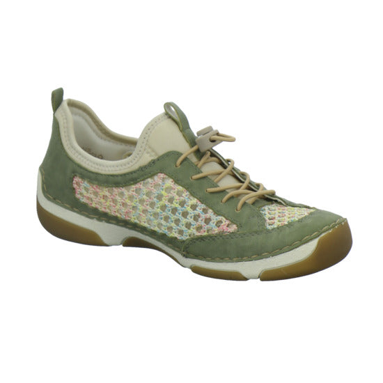 Rieker Sneaker Damen Grün-kombi