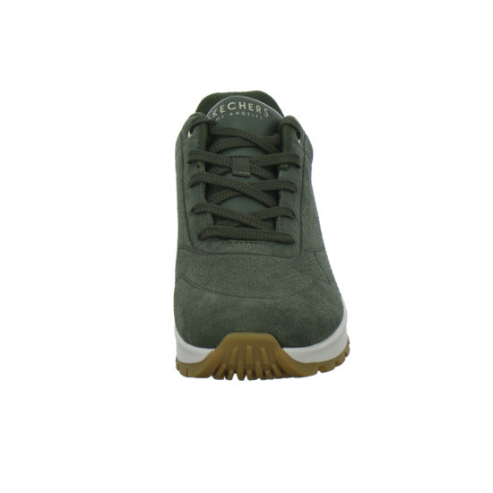 Skechers Uno Schnürhalbschuhe oliv - 360° Ansicht