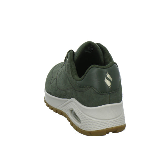 Skechers Uno Schnürhalbschuhe oliv - 360° Ansicht