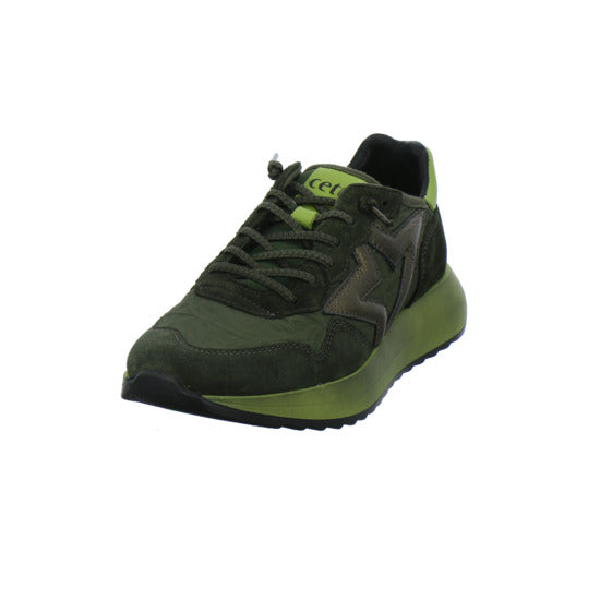 Cetti Schnürhalbschuhe oliv - 360° Ansicht
