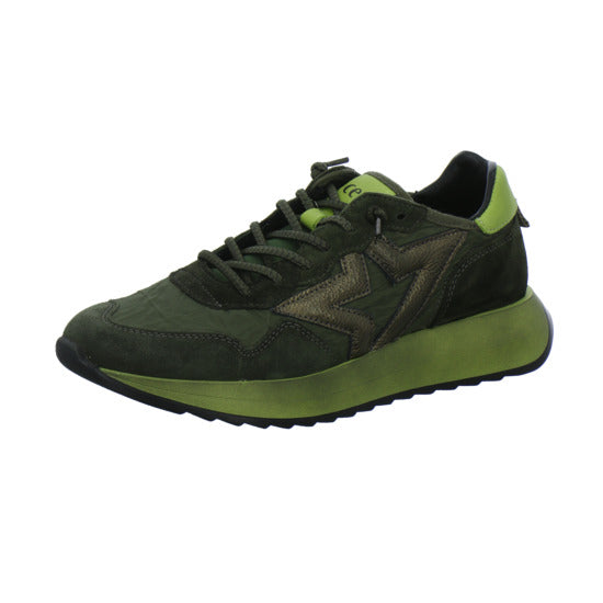 Cetti Schnürhalbschuhe oliv - 360° Ansicht