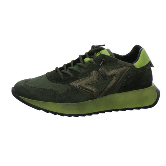 Cetti Schnürhalbschuhe oliv - 360° Ansicht