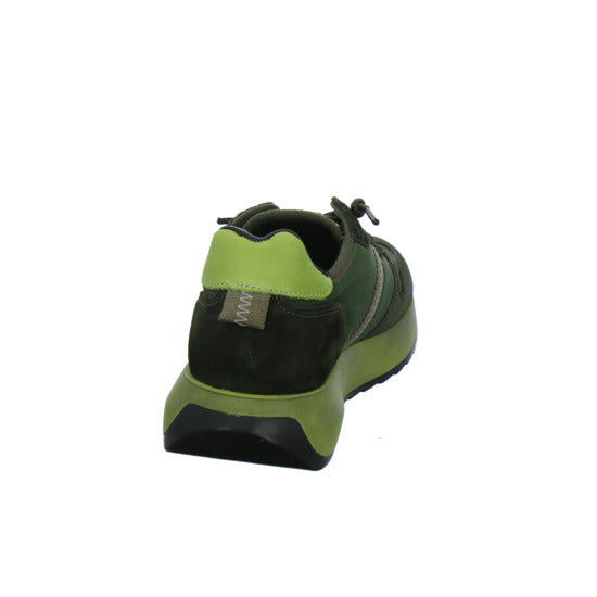 Cetti Schnürhalbschuhe oliv - 360° Ansicht