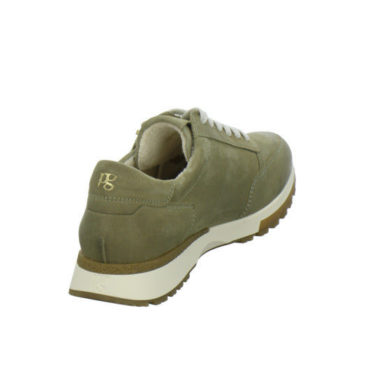 Paul Green Schnürhalbschuhe oliv - 360° Ansicht