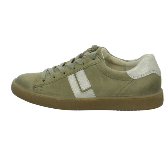 Paul Green Schnürhalbschuhe oliv - 360° Ansicht