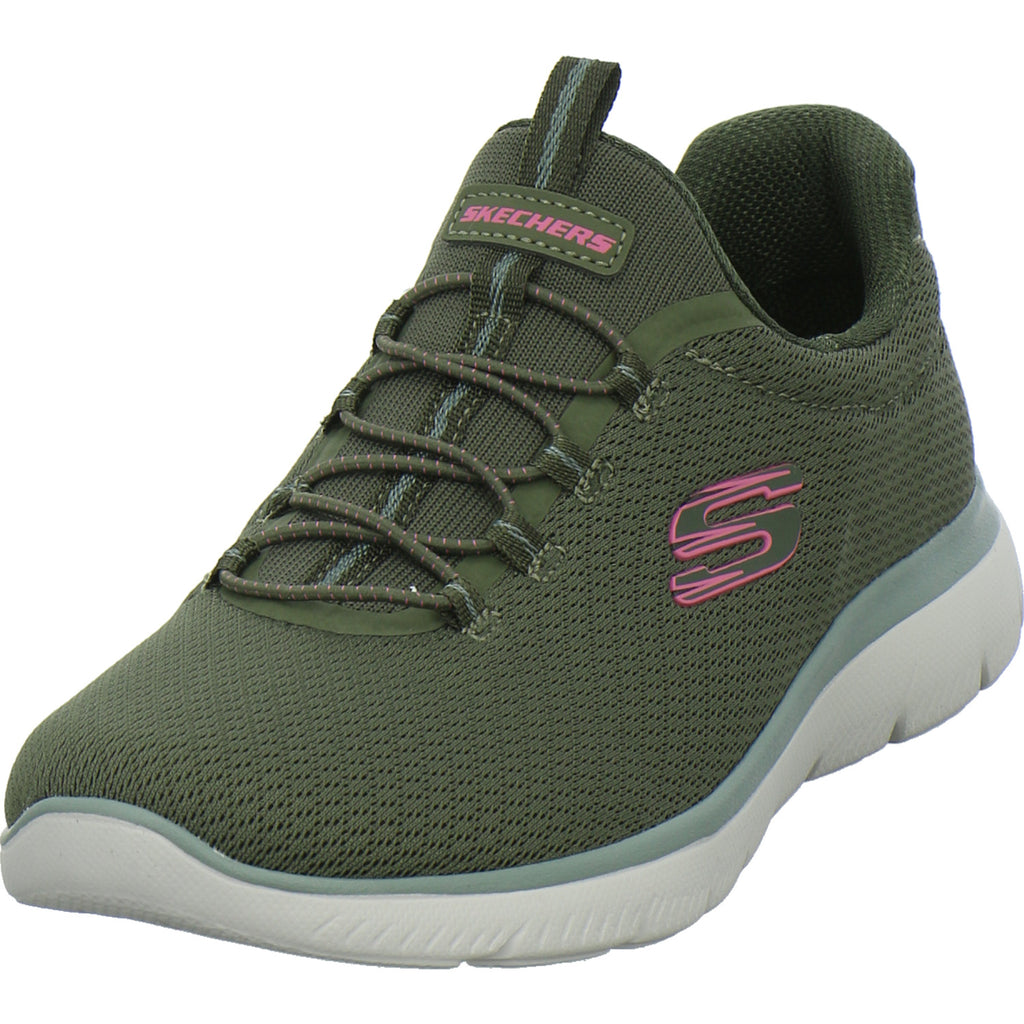 Skechers Summits Schnürhalbschuhe oliv