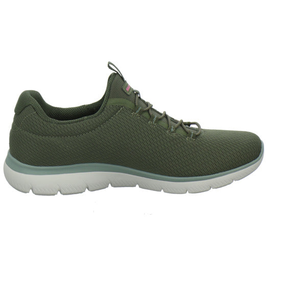 Skechers Summits Schnürhalbschuhe oliv