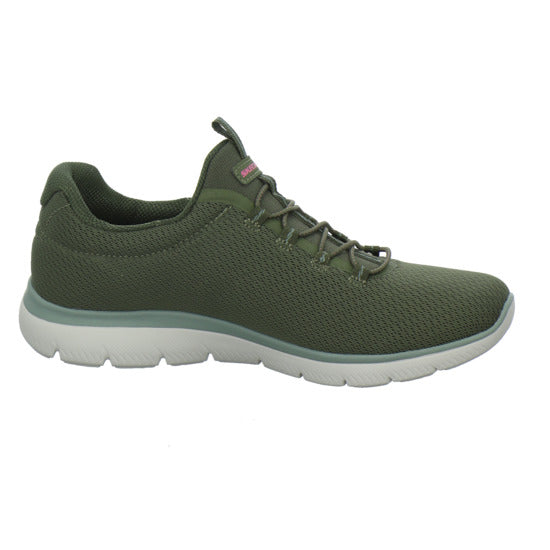 Skechers Summits Schnürhalbschuhe oliv