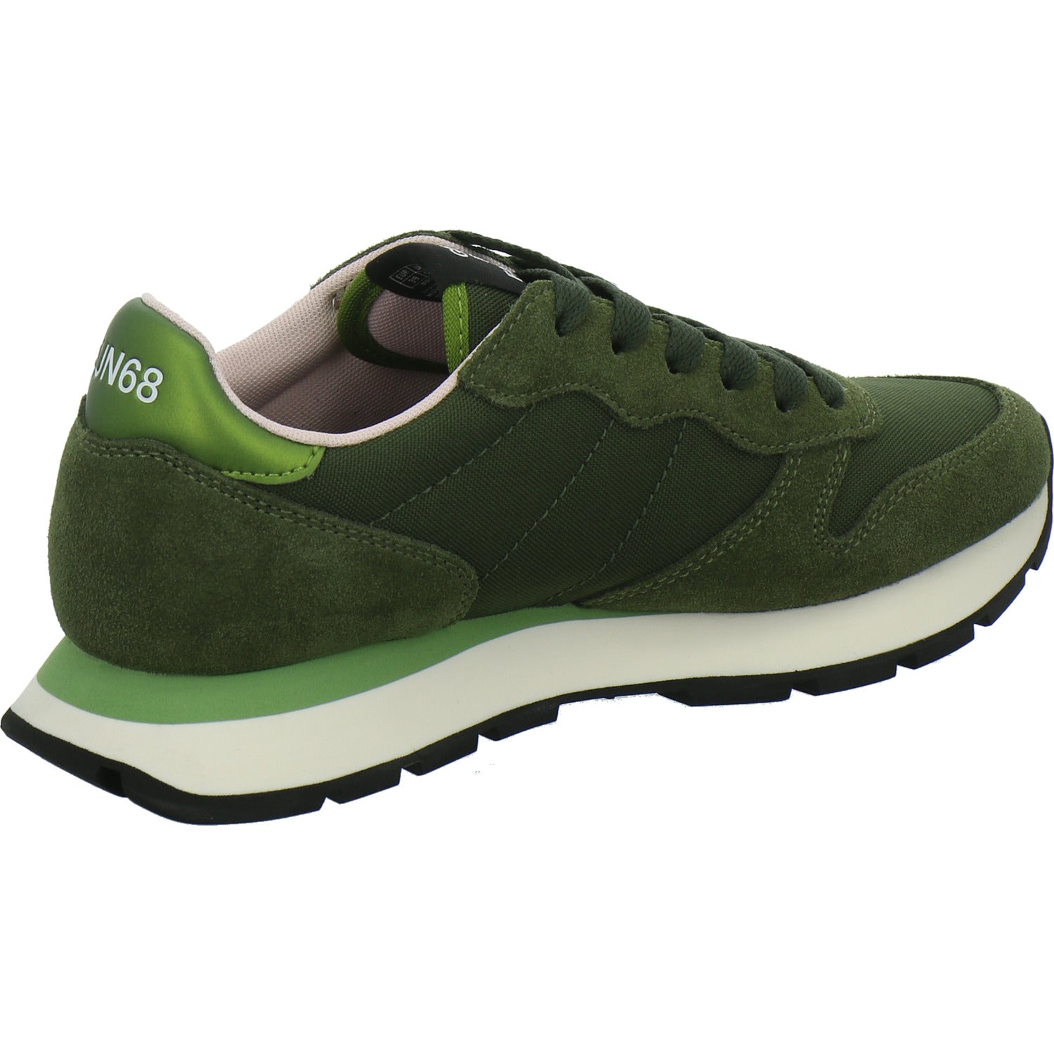 SUN68 Schnürhalbschuhe oliv
