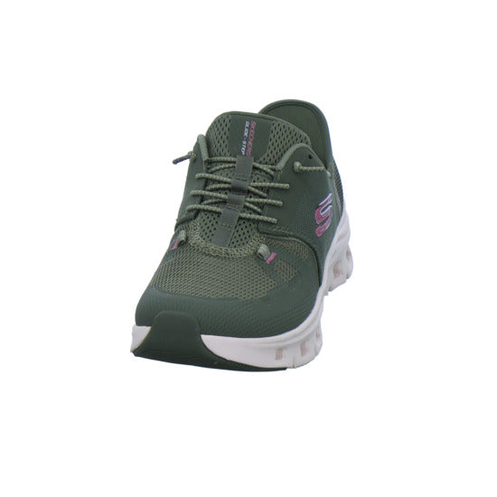 Skechers Sneaker Damen Glide Step Slip-Ins oliv