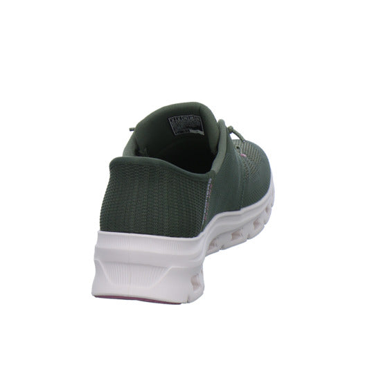 Skechers Sneaker Damen Glide Step Slip-Ins oliv