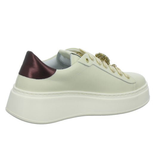 GIO+ Schnürhalbschuhe Beige - 360° Ansicht