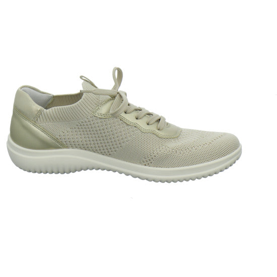 Remonte Schnürhalbschuhe Beige - 360° Ansicht