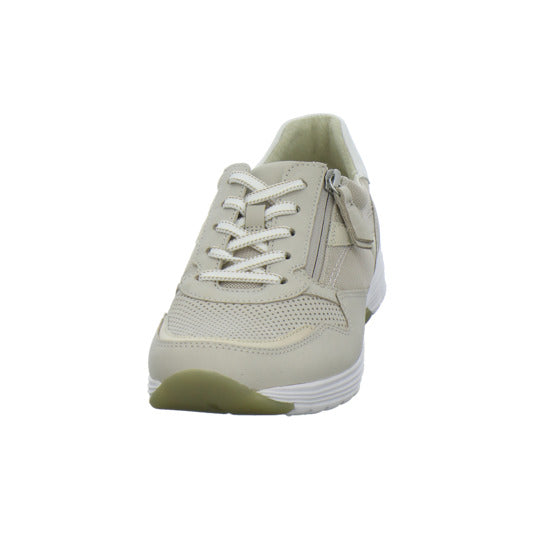 Gabor Comfort Rolling Soft Schnürhalbschuhe Beige - 360° Ansicht