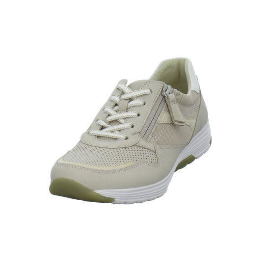 Gabor Comfort Rolling Soft Schnürhalbschuhe Beige - 360° Ansicht