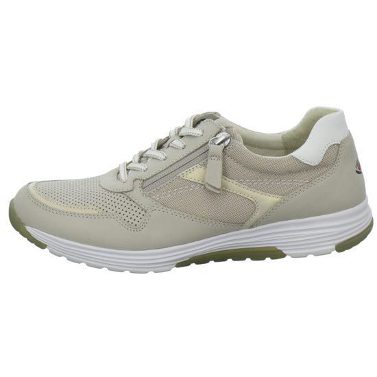 Gabor Comfort Rolling Soft Schnürhalbschuhe Beige - 360° Ansicht