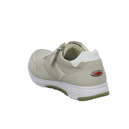 Gabor Comfort Rolling Soft Schnürhalbschuhe Beige - 360° Ansicht