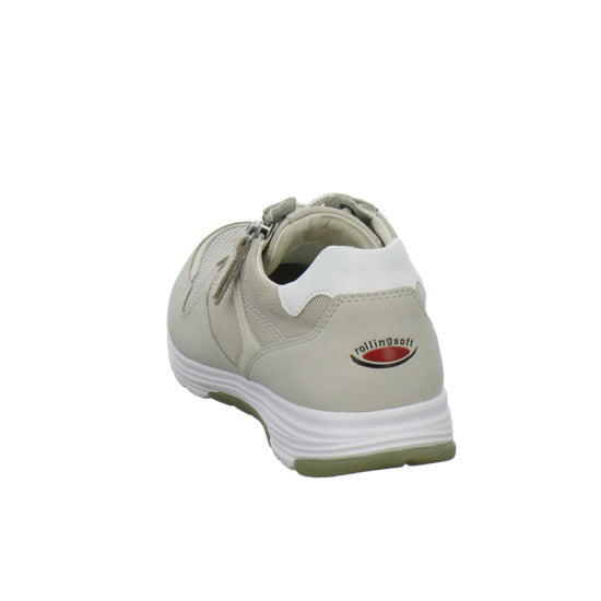 Gabor Comfort Rolling Soft Schnürhalbschuhe Beige - 360° Ansicht