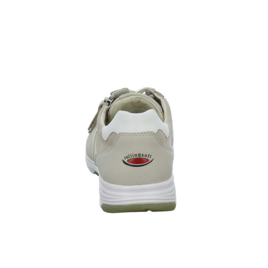 Gabor Comfort Rolling Soft Schnürhalbschuhe Beige - 360° Ansicht