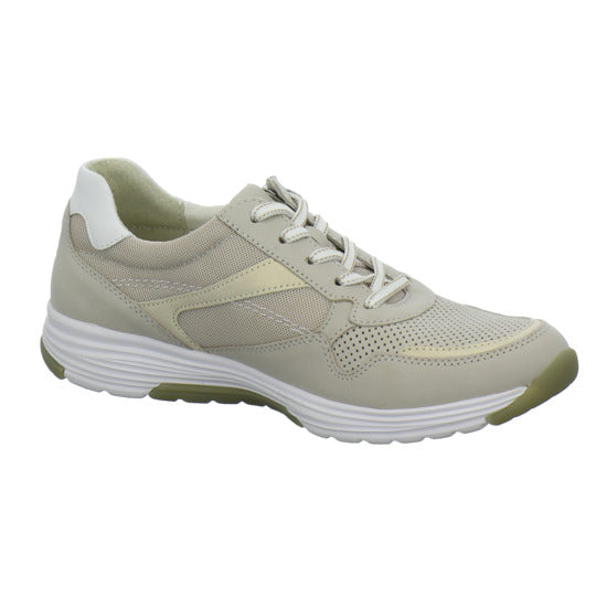 Gabor Comfort Rolling Soft Schnürhalbschuhe Beige - 360° Ansicht