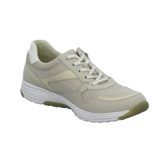 Gabor Comfort Rolling Soft Schnürhalbschuhe Beige - 360° Ansicht