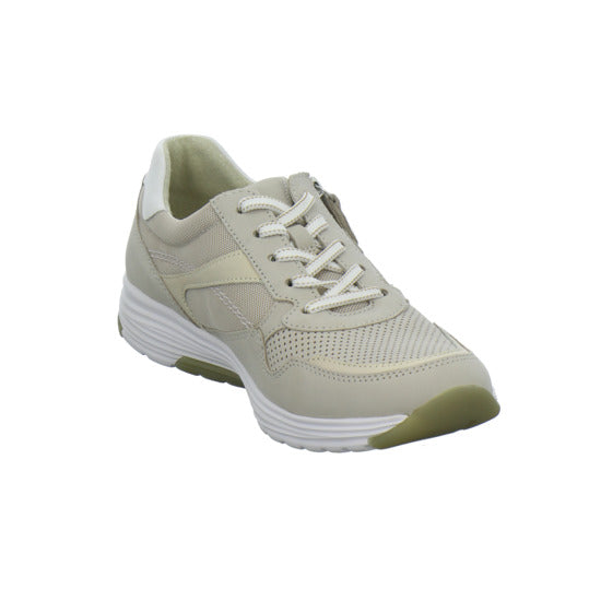 Gabor Comfort Rolling Soft Schnürhalbschuhe Beige - 360° Ansicht