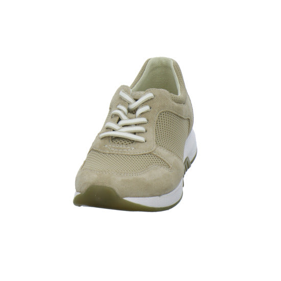 Gabor Comfort Rolling Soft Schnürhalbschuhe Beige - 360° Ansicht