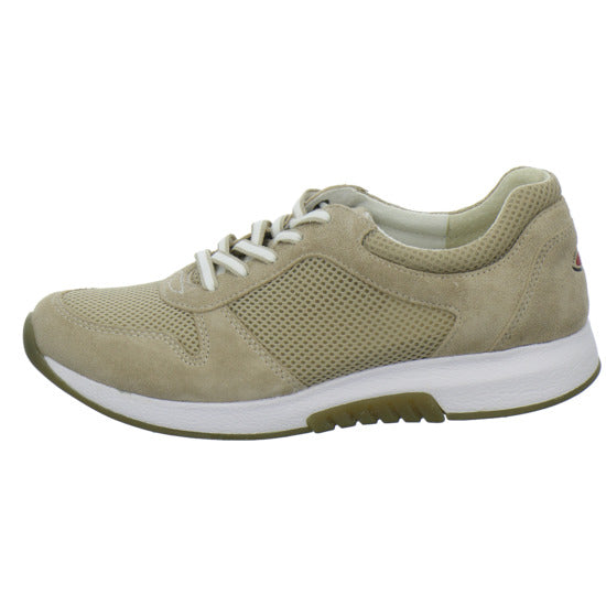 Gabor Comfort Rolling Soft Schnürhalbschuhe Beige - 360° Ansicht