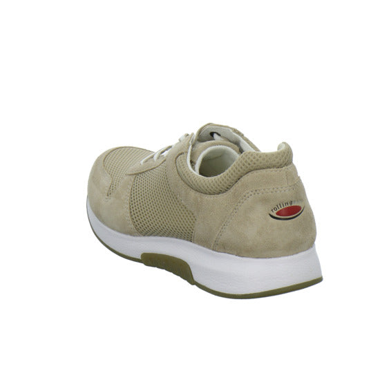 Gabor Comfort Rolling Soft Schnürhalbschuhe Beige - 360° Ansicht