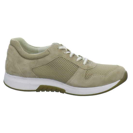 Gabor Comfort Rolling Soft Schnürhalbschuhe Beige - 360° Ansicht