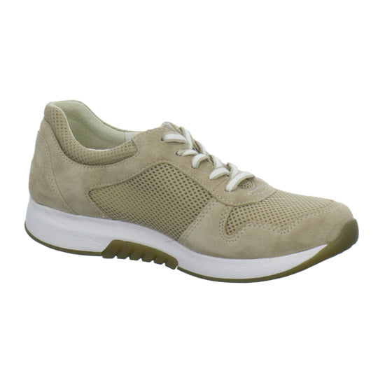 Gabor Comfort Rolling Soft Schnürhalbschuhe Beige - 360° Ansicht