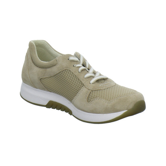 Gabor Comfort Rolling Soft Schnürhalbschuhe Beige - 360° Ansicht