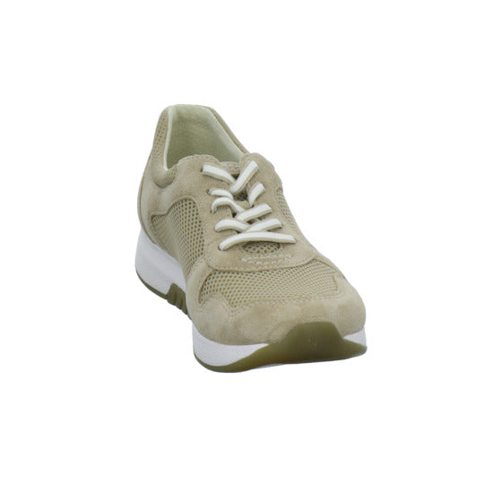 Gabor Comfort Rolling Soft Schnürhalbschuhe Beige - 360° Ansicht