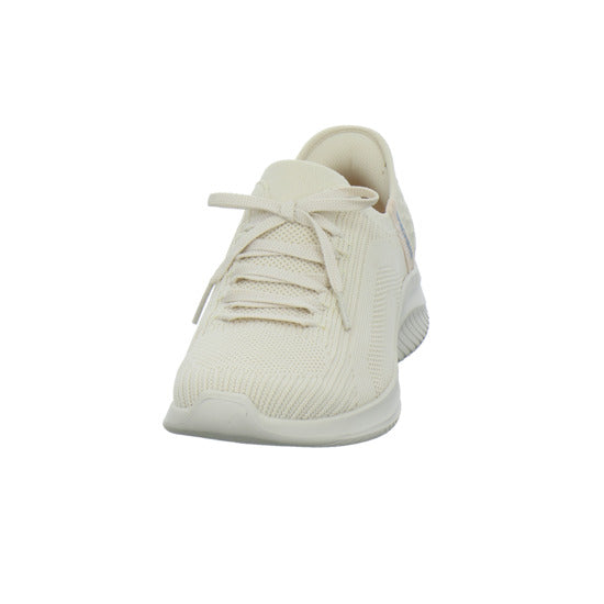 Skechers SLIP INS ULTRA FLEX Schnürhalbschuhe Beige - 360° Ansicht