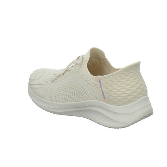 Skechers SLIP INS ULTRA FLEX Schnürhalbschuhe Beige - 360° Ansicht