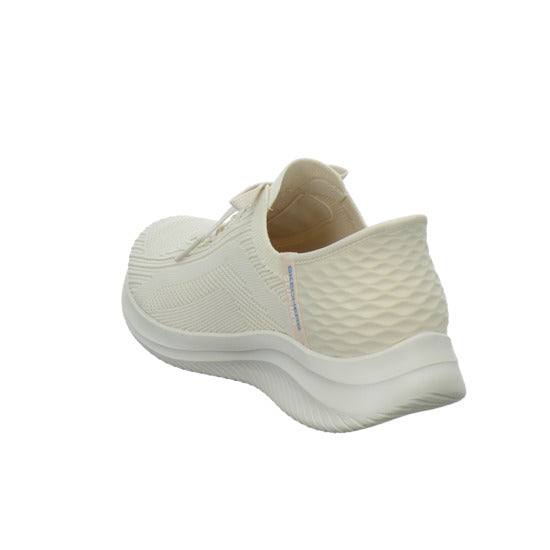 Skechers SLIP INS ULTRA FLEX Schnürhalbschuhe Beige - 360° Ansicht