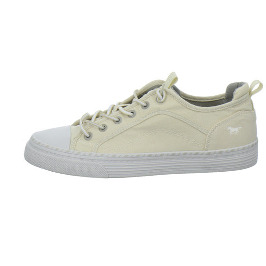 Mustang Schnürhalbschuhe Beige - 360° Ansicht