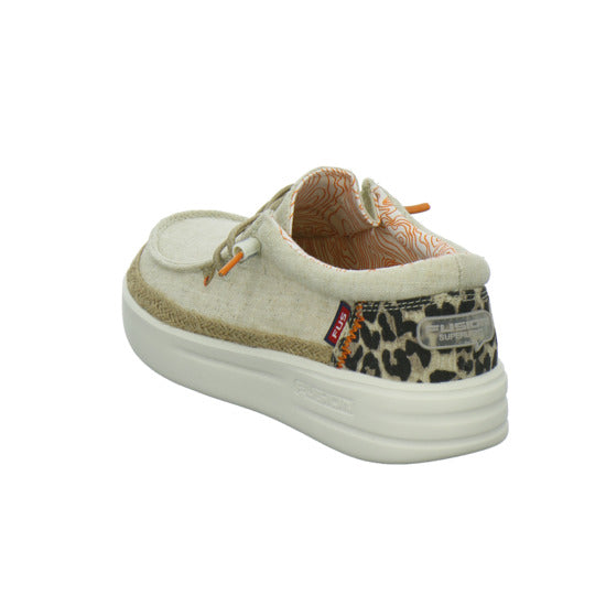 Fusion Schnürhalbschuhe Beige